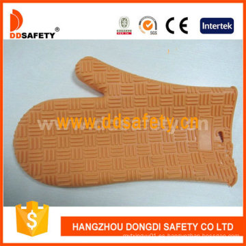 Resistente al calor Glvoe Orange Silicone Oven Glove Dsr322